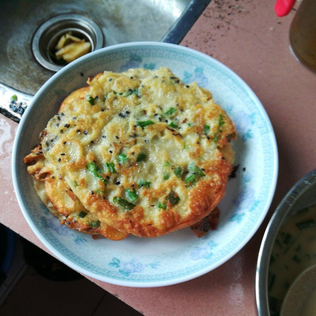 快手葱油小饼（早餐饼）