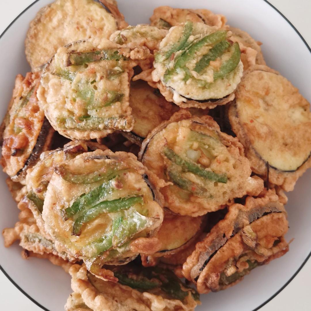 酥酥嫩嫩的茄子盒