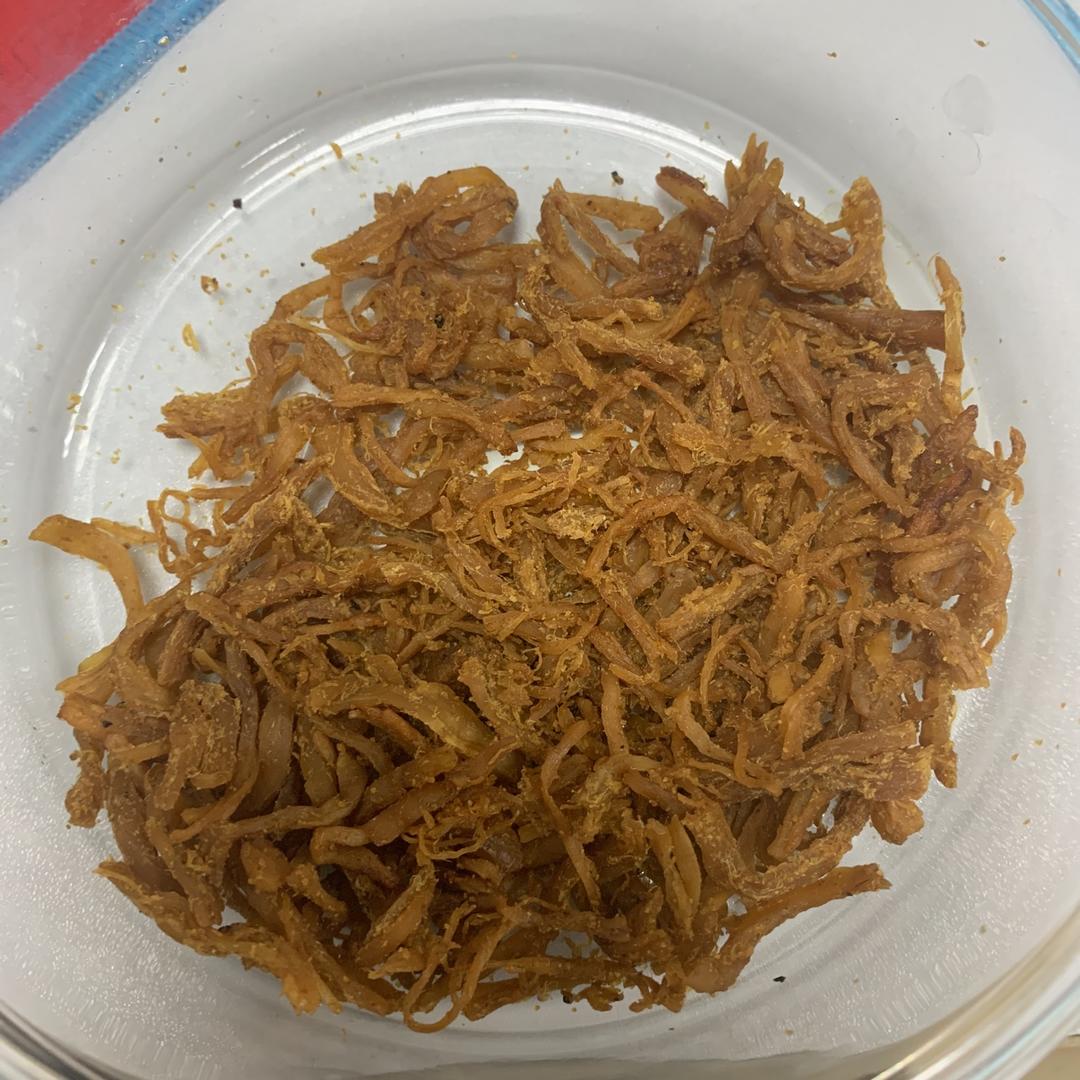 自制减肥小零食～风干鸡肉丝