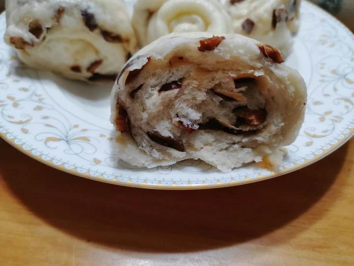 红糖桂圆红枣千层馒头