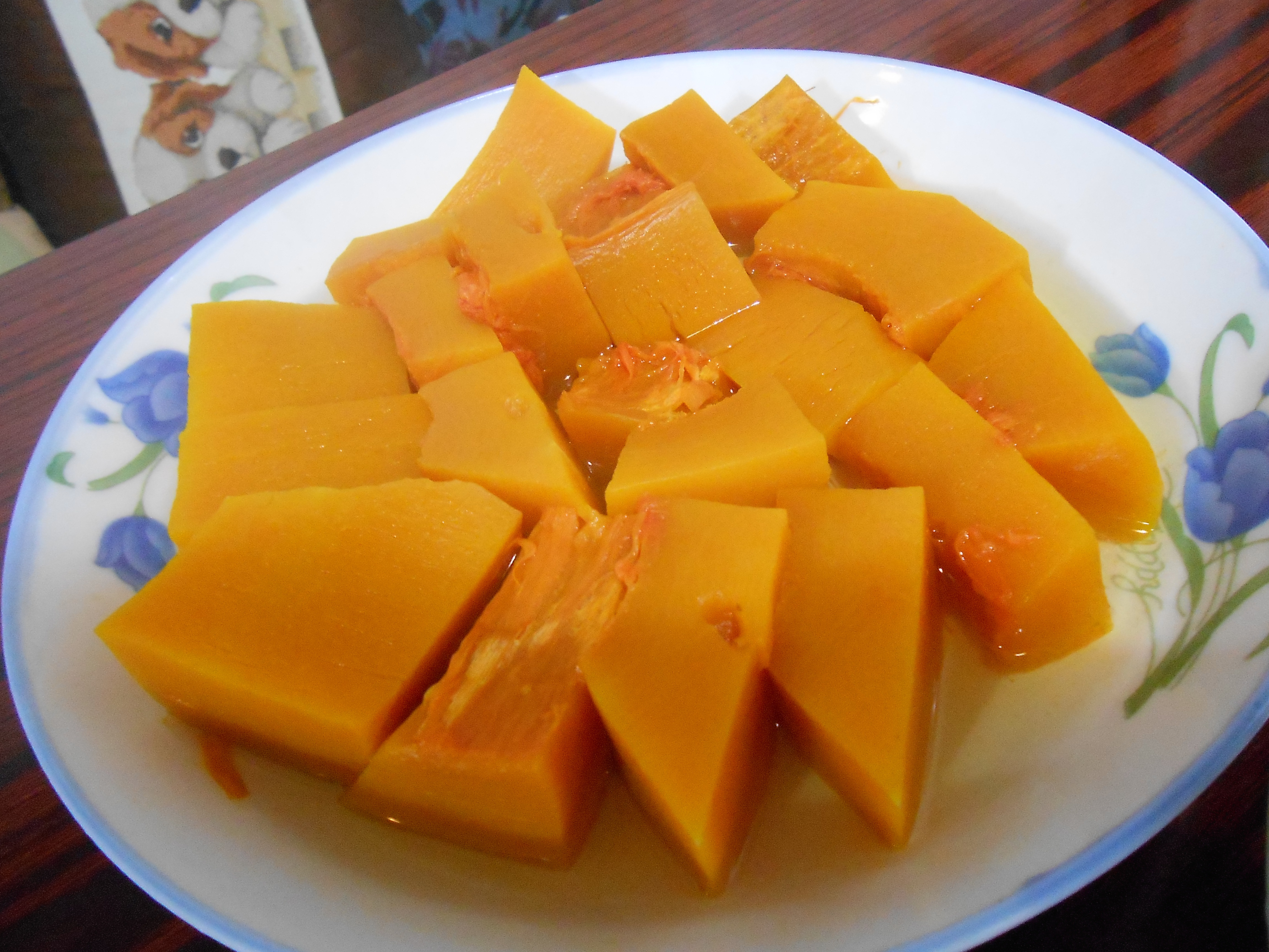 滟明做的蒸南瓜