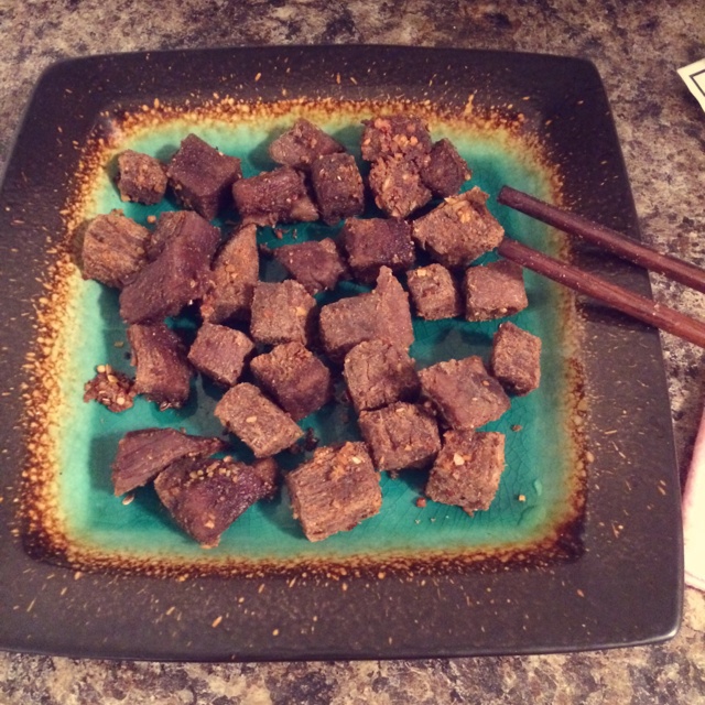 懒人版微波牛肉干