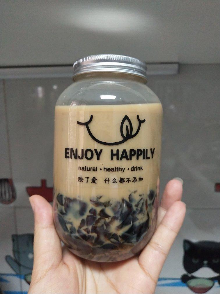 奶茶店爆款👉黑钻烤奶❗️🥤好喝到没朋友❗️