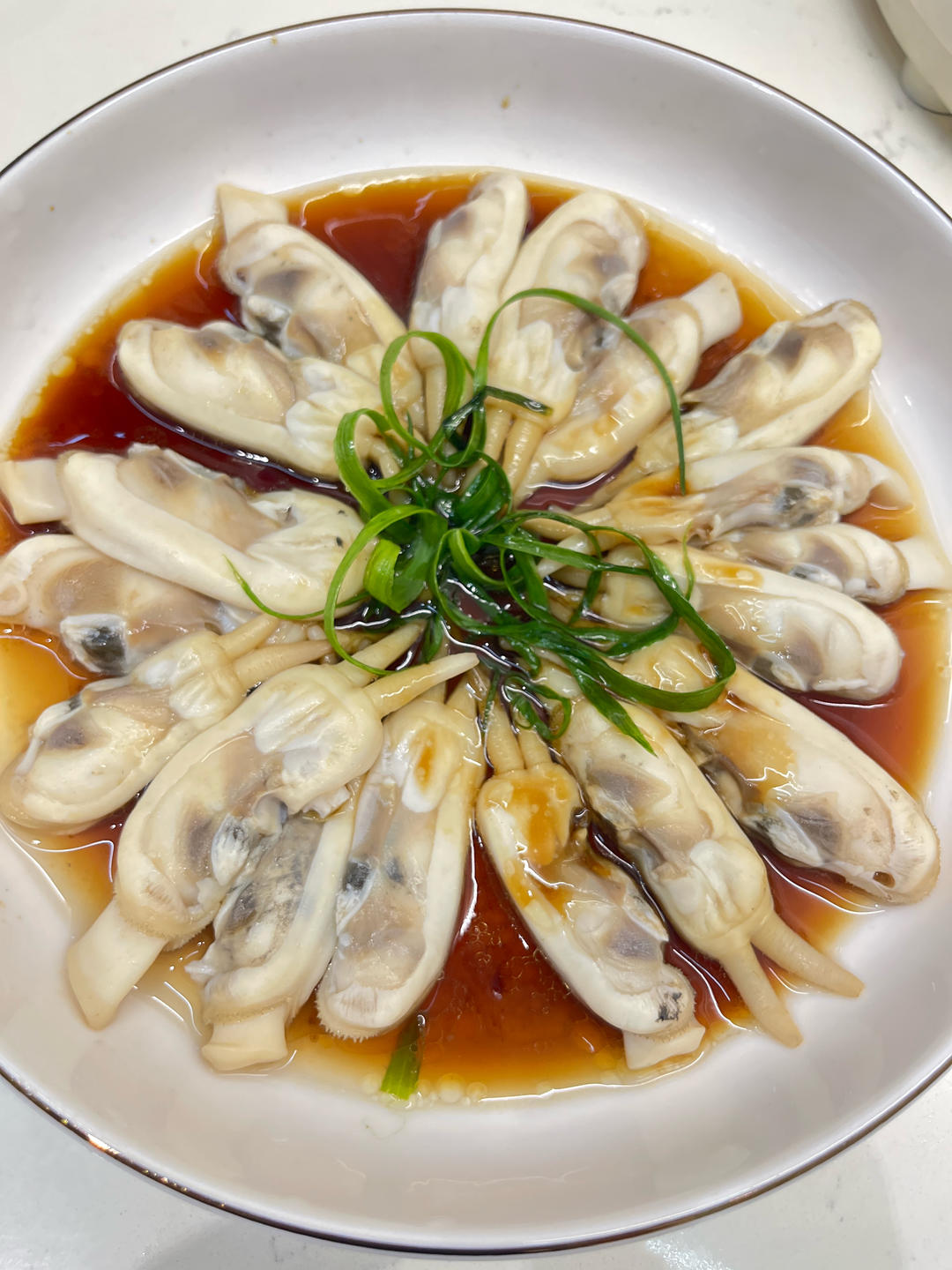 葱油蛏子