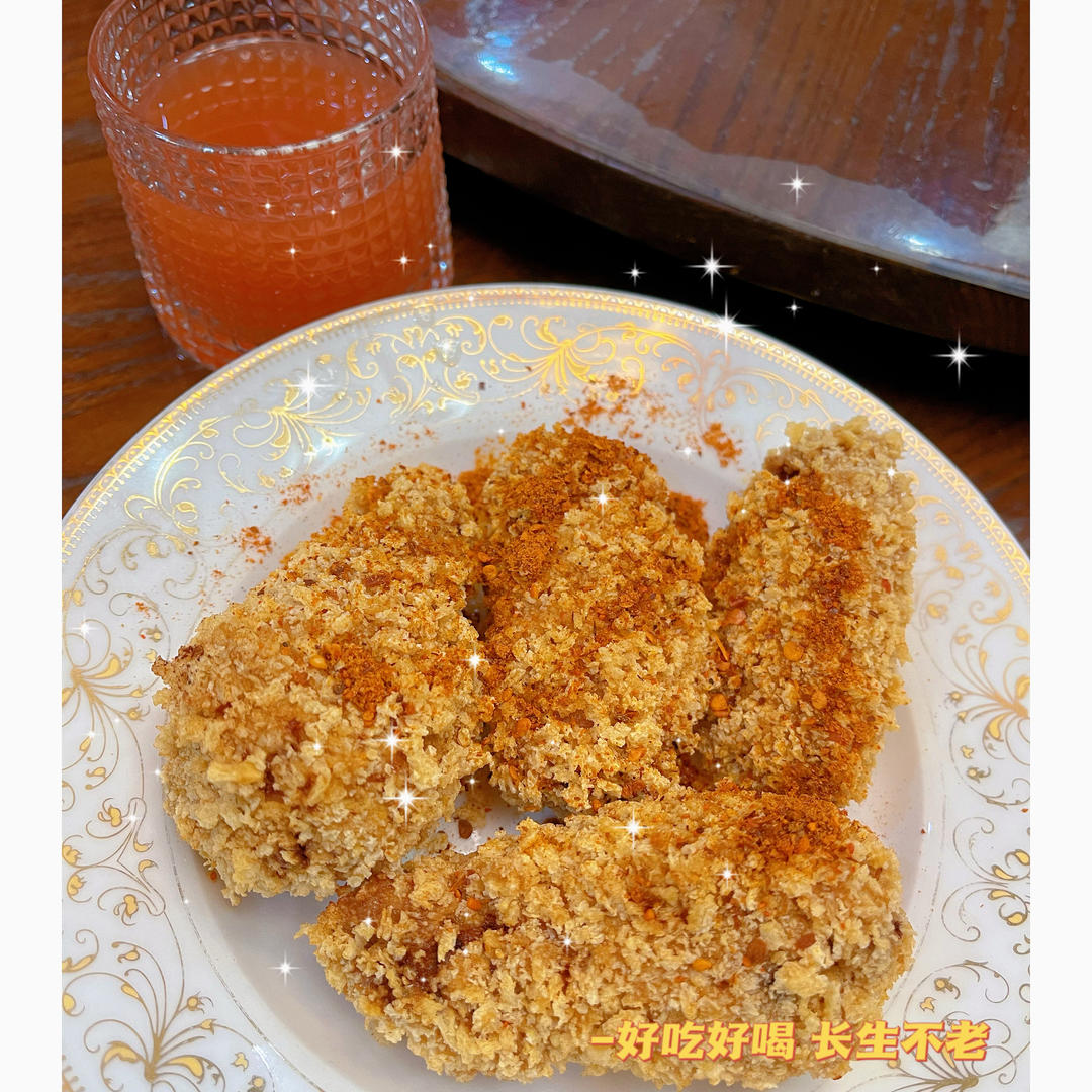 不用炸鸡粉也可以炸出酥脆炸鸡腿