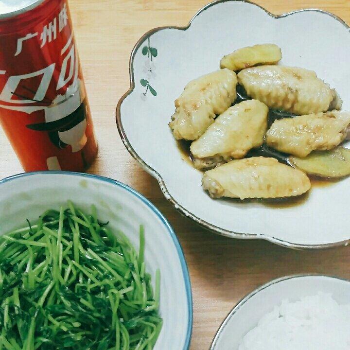 可乐鸡翅（懒人版）