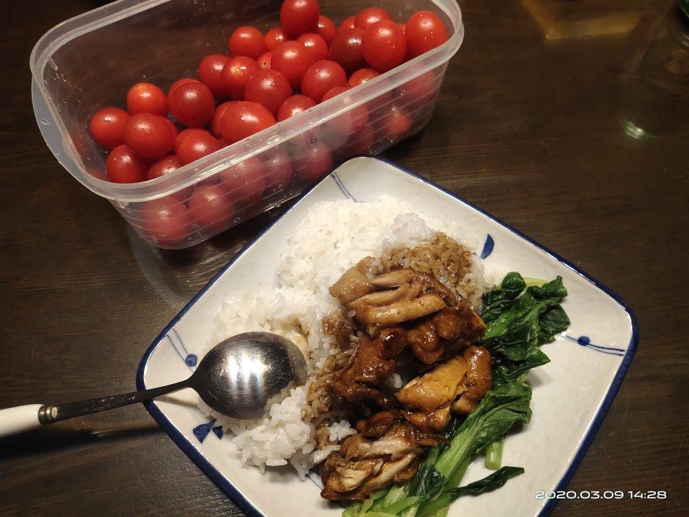 照烧鸡腿饭