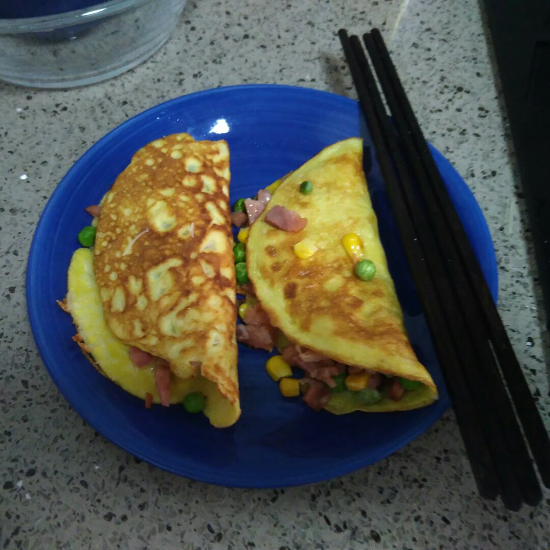 披萨蛋（快速早餐）