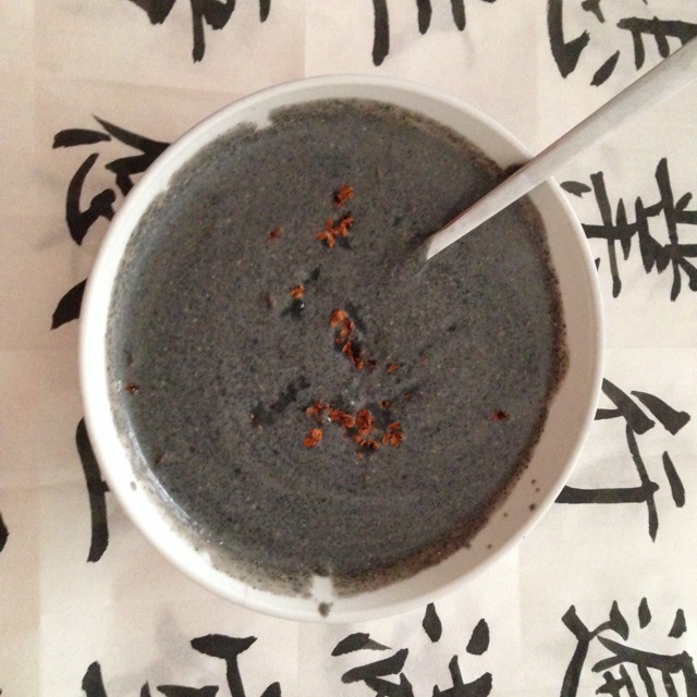 沉睡千年亦千年做的自制黑芝麻糊