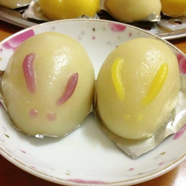 【彩色糯米团子的做法步骤图,怎么做好吃】吖嫲_g_下厨房