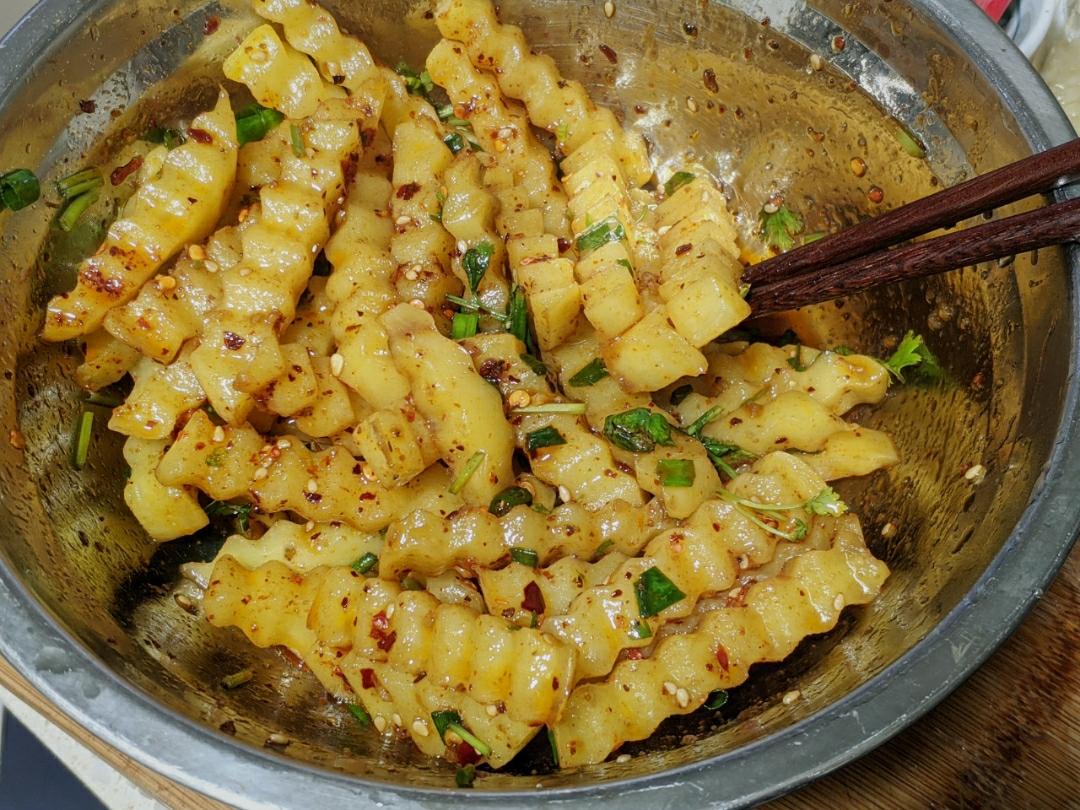 秒杀路边摊✨自制狼牙土豆🥔-在家就能做的美味「0失败」