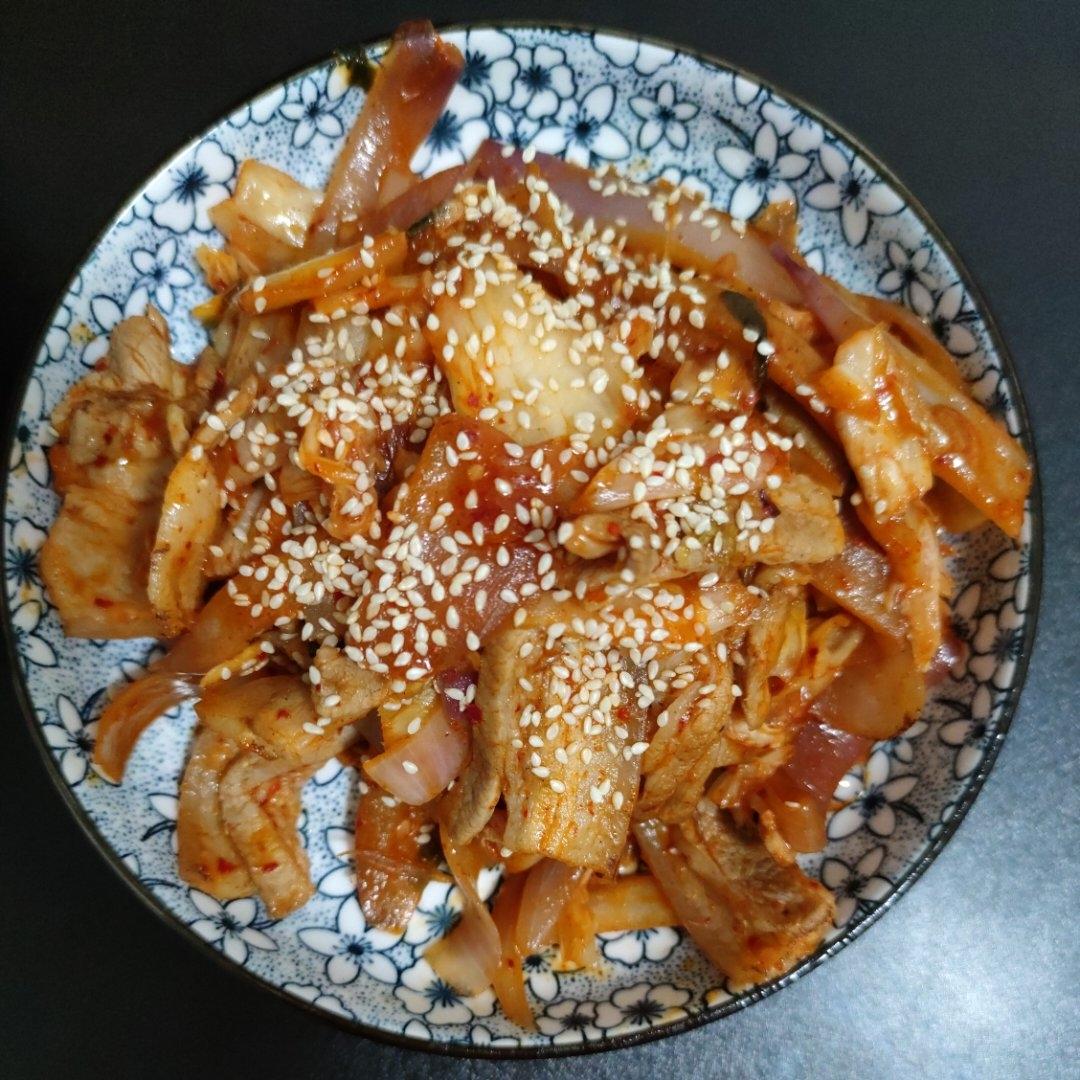 泡菜炒五花肉 生酮低碳友好