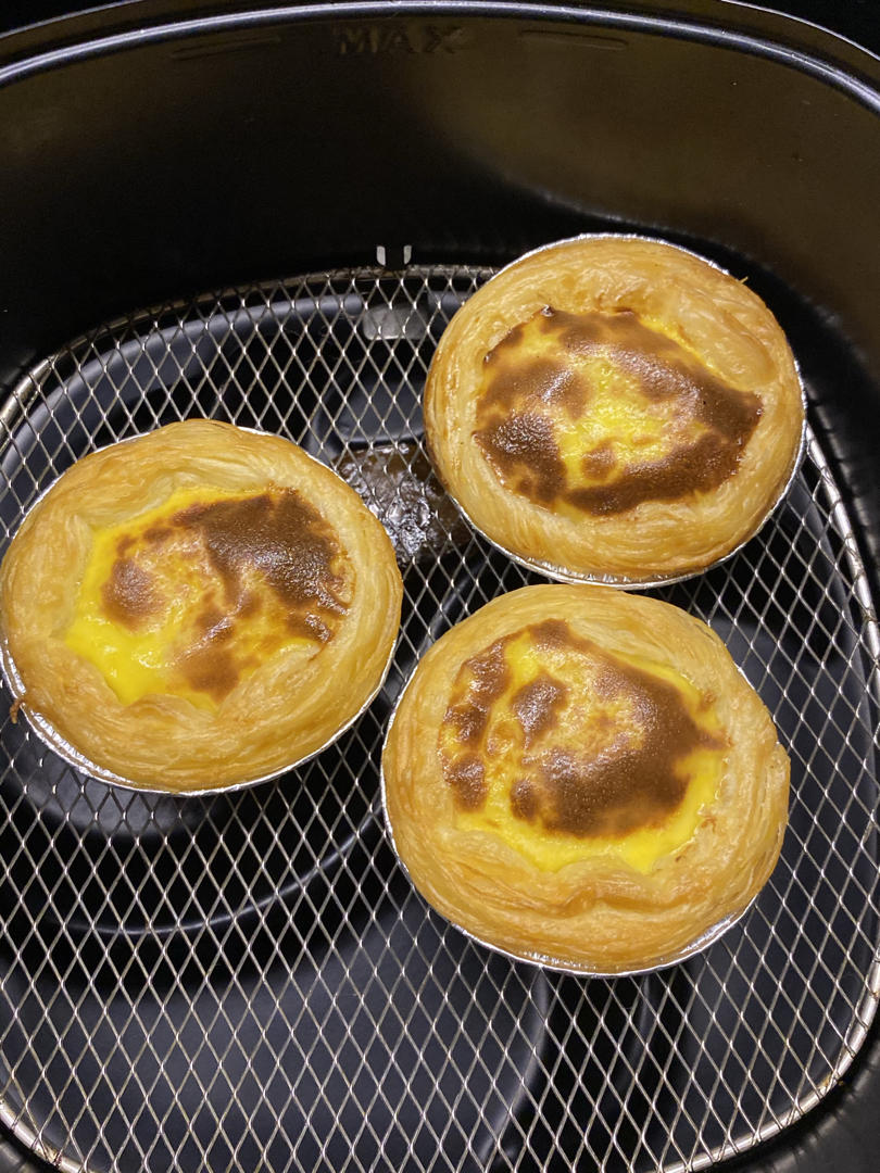 空气炸锅版简版烤蛋挞（神似肯德基！）