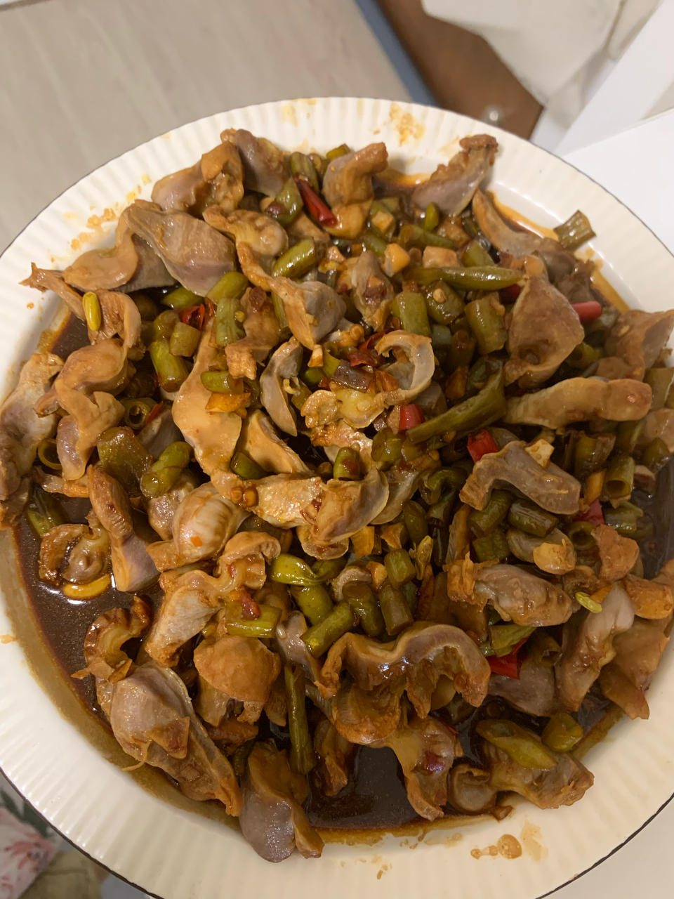 妈妈牌酸辣鸡胗