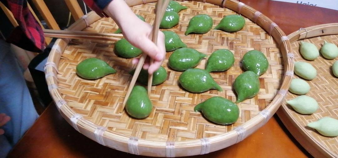 我家的传统客家艾糍、黄糍
