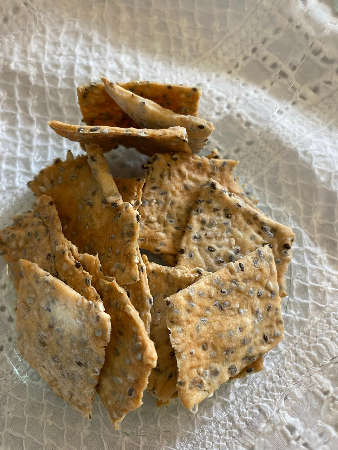 奇亚籽芝麻薄脆