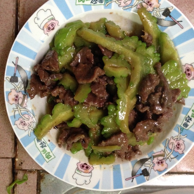 苦瓜炒肉