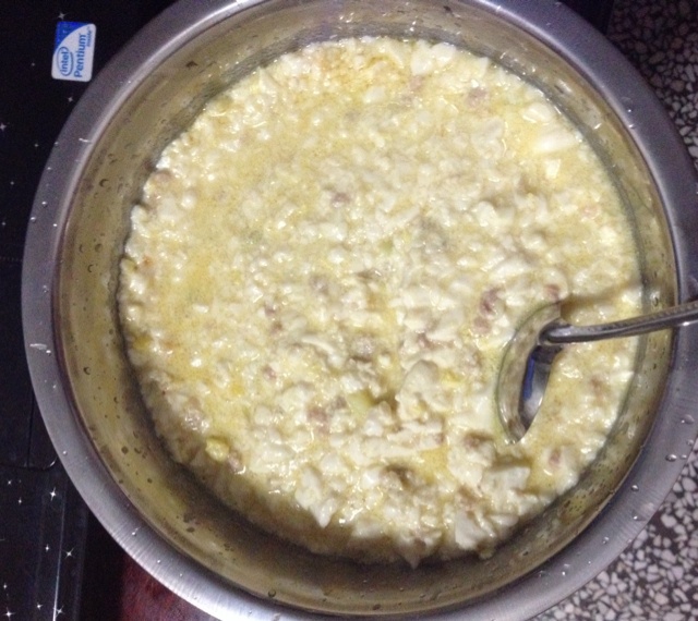 蟹黄豆花