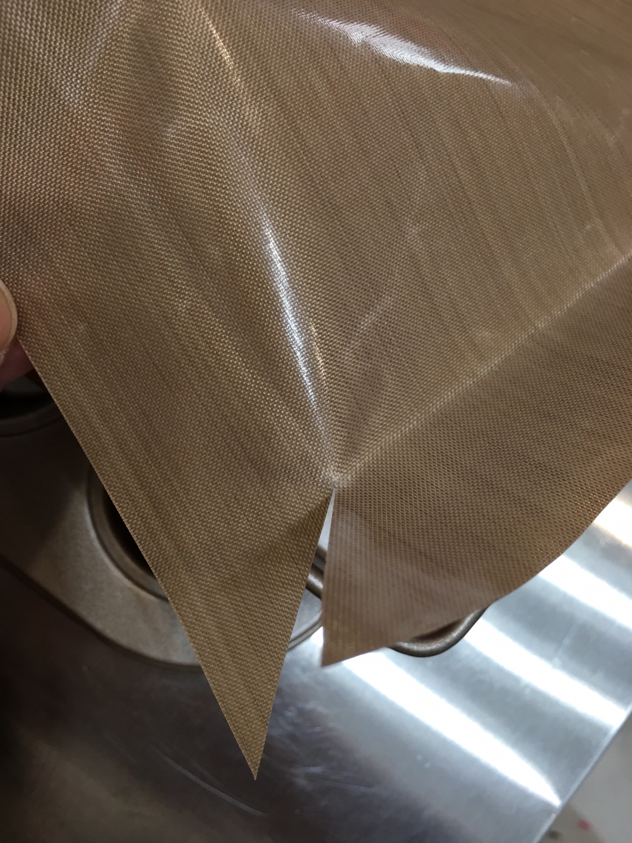28*28方盘油纸油布无缝折叠的做法 步骤2