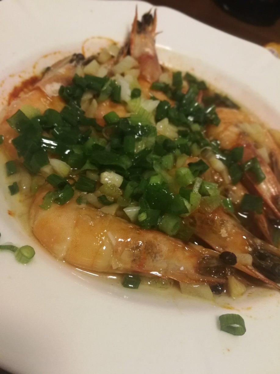 粉丝蒸海虾