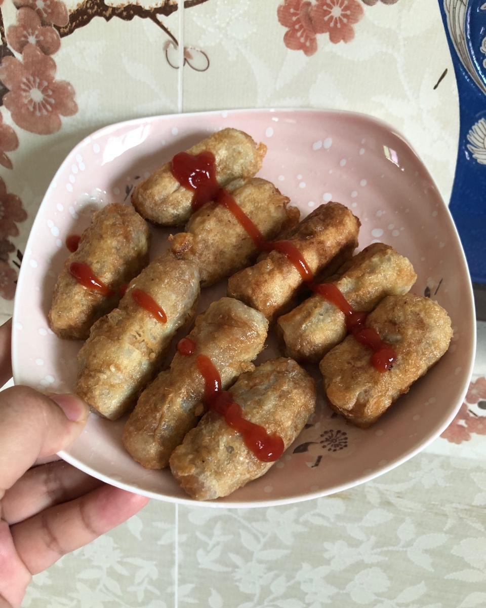 酥香芋泥卷