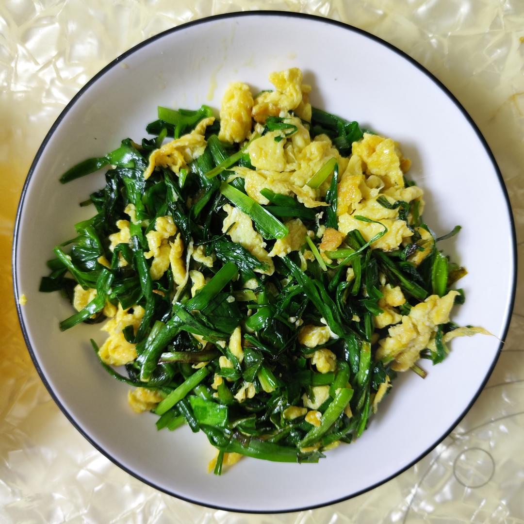 韭菜炒鸡蛋——三分钟快手下饭菜 掌握火候的秘诀