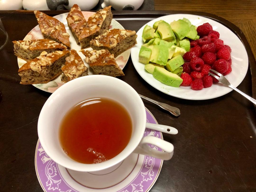 香蕉核桃蛋糕（低油少糖健康版）