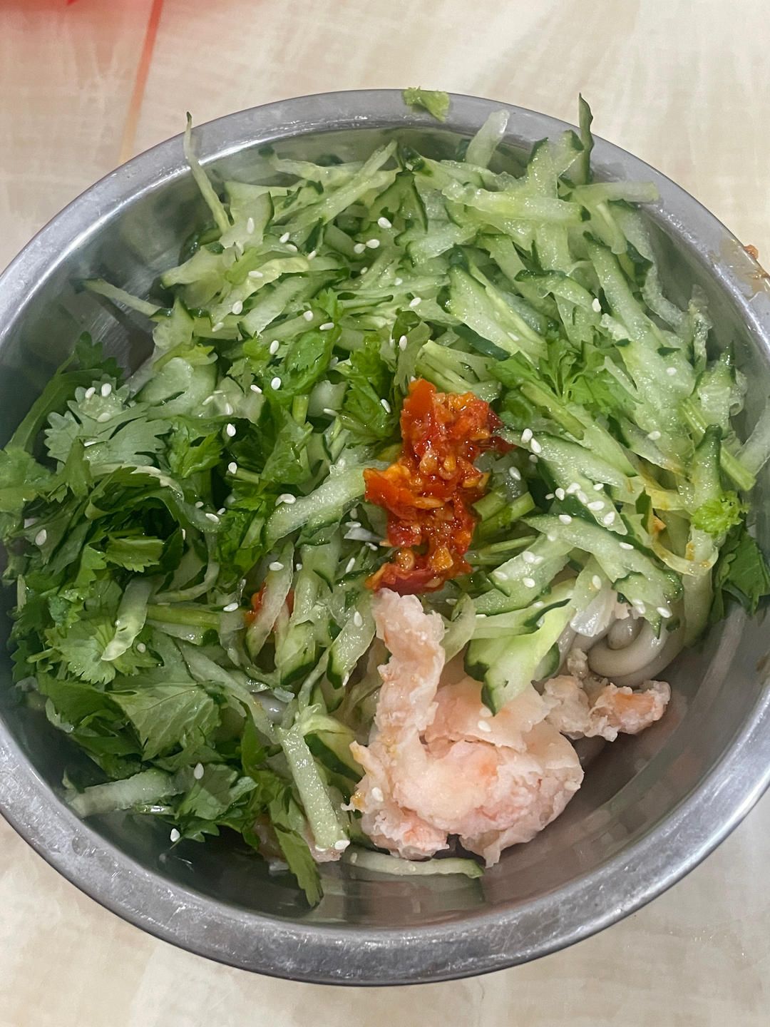 凉拌乌冬面（夏日必备❗️❗️）