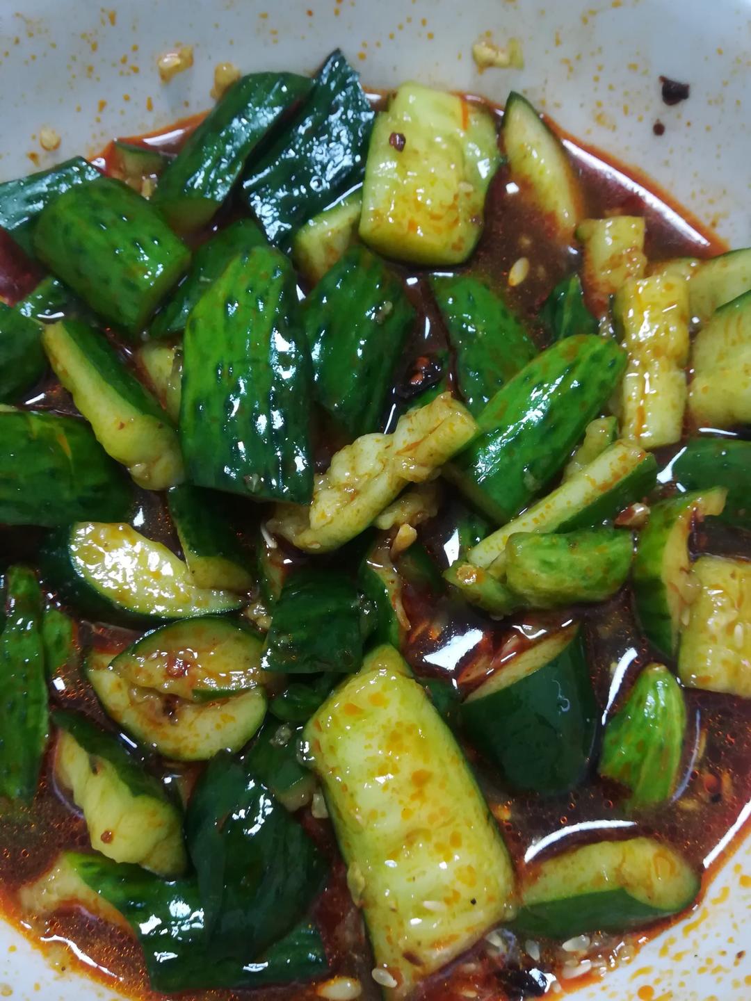 是梦终空ers2做的凉拌黄瓜