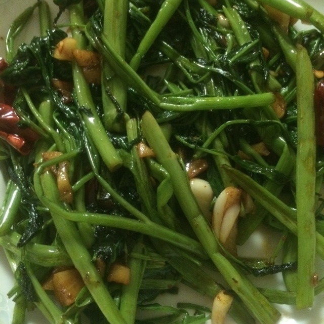清炒空心菜
