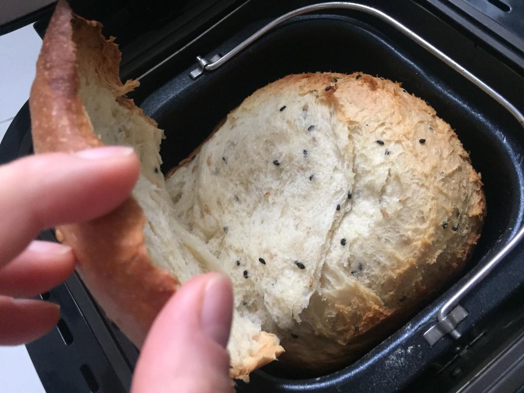 纯奶手撕吐司的做法 步骤1