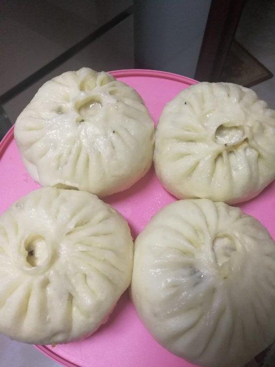 素卷心菜包子