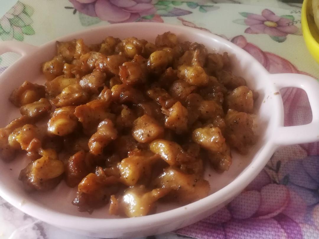 黑胡椒鸡脆骨