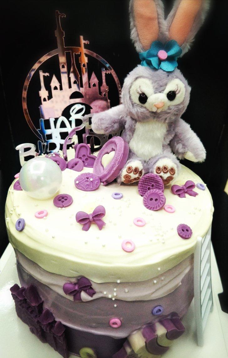 さな鱼~做的梦幻星黛露蛋糕迪士尼在逃公主的少女心附超详细不开裂