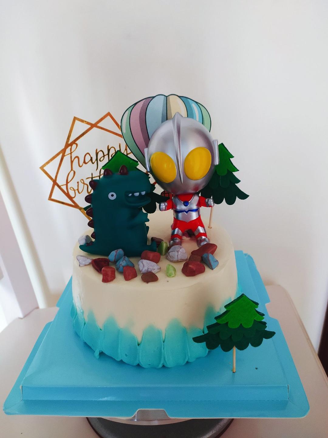 奥特曼生日蛋糕