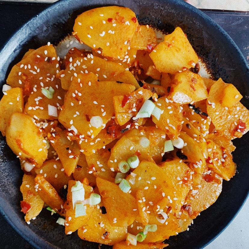 比肉好吃的香煎土豆