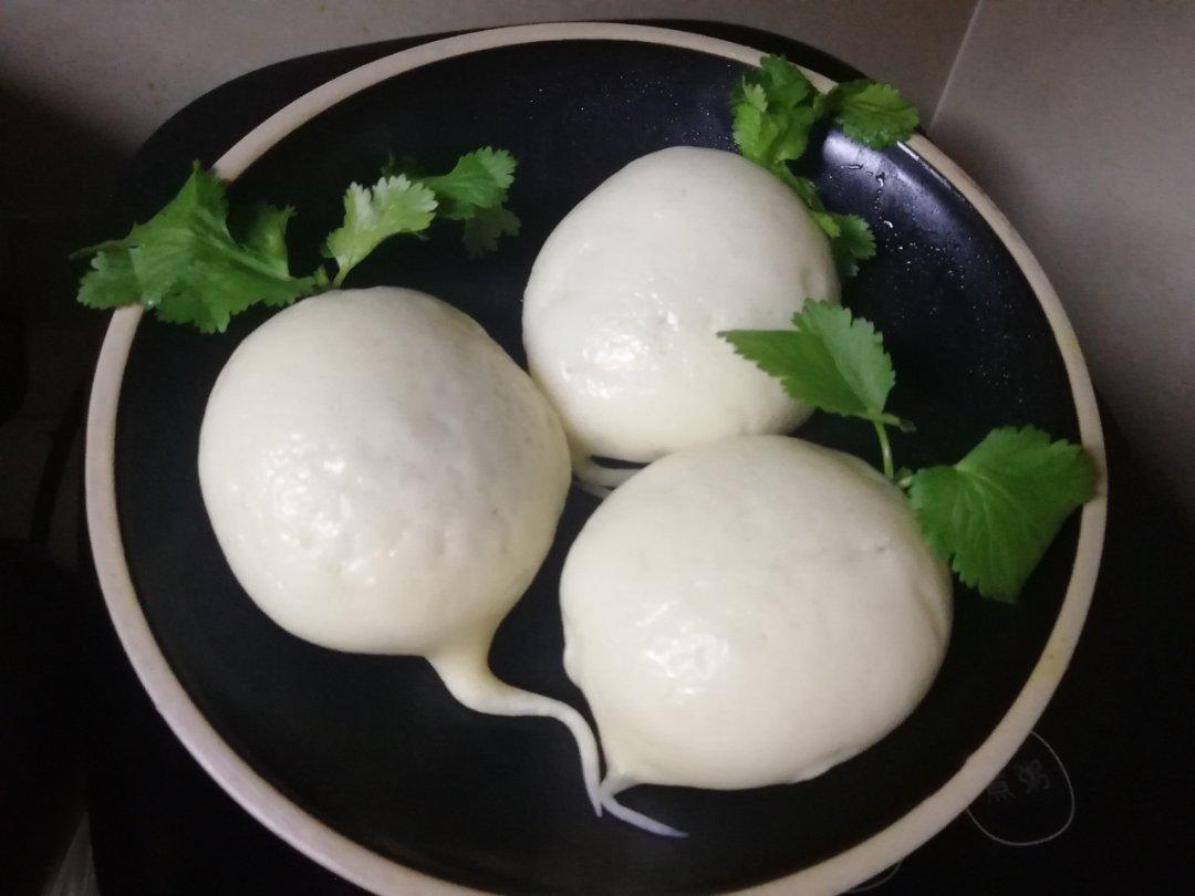 发酵面团-萝卜馒头