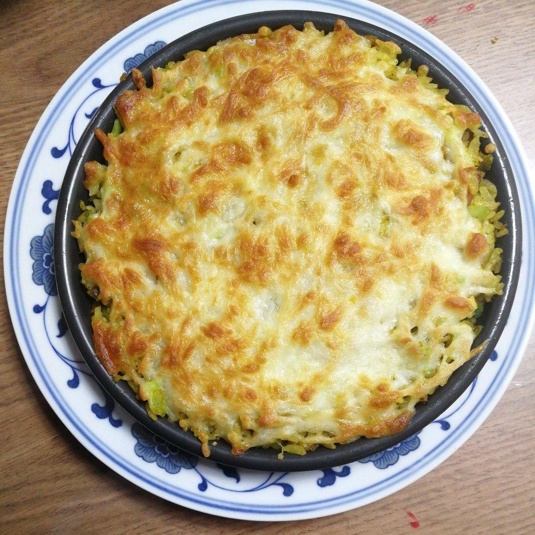 奶油南瓜培根焗饭