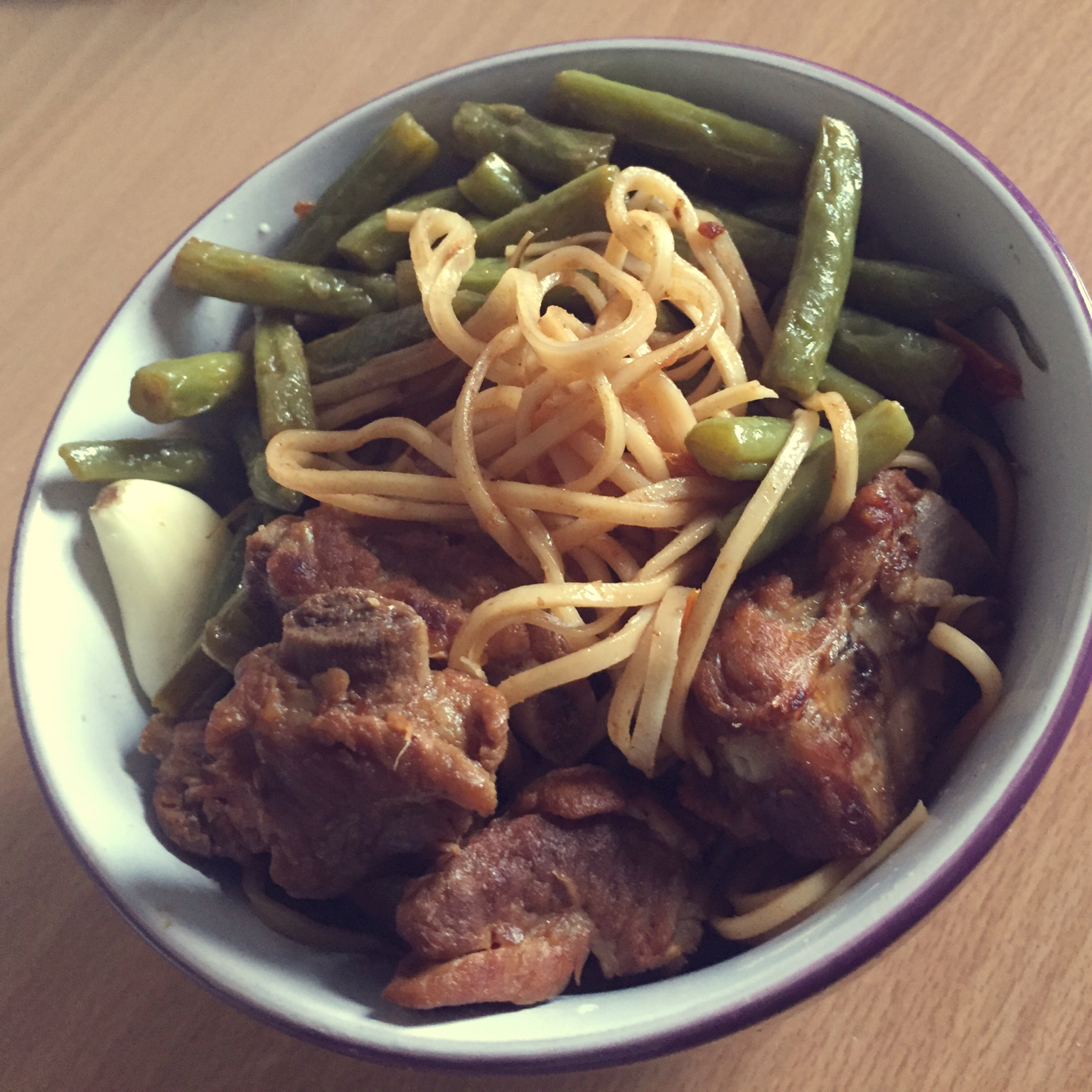 豆角焖面