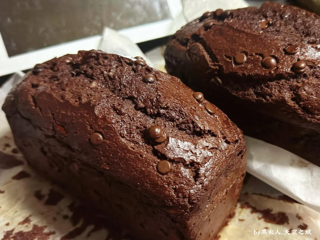 巧克力香蕉面包2.0，来自韩国主厨Chocolate Banana Bread by Korean Chef