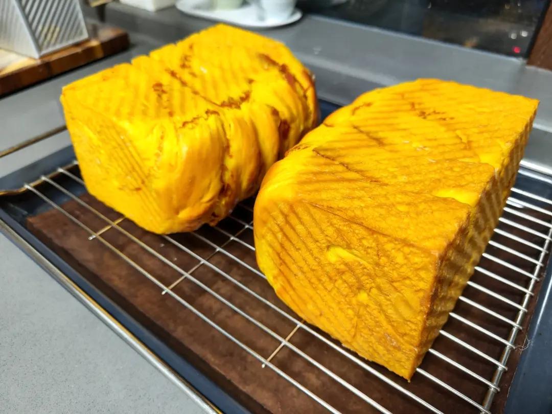 南瓜炼乳吐司