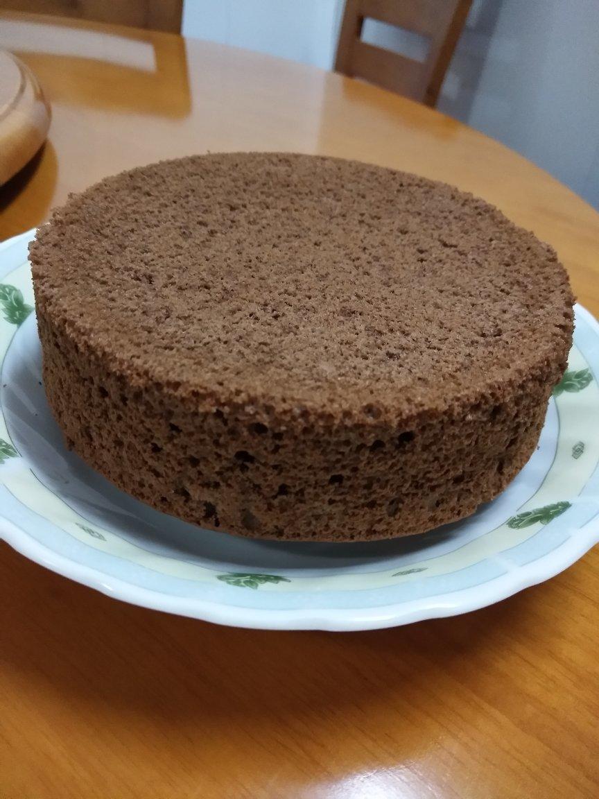 巧克力酱戚风蛋糕