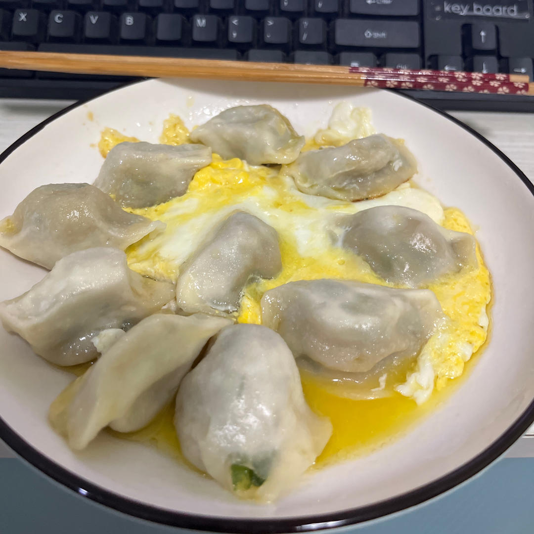 懒人快手抱蛋煎饺