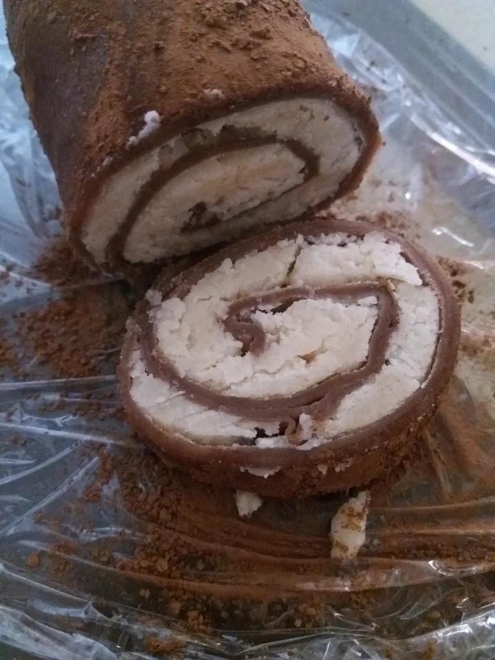 平底锅就能做的奥利奥可可毛巾卷