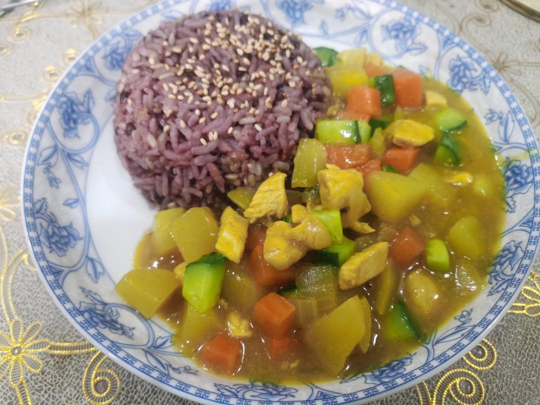 一学就会的土豆鸡肉咖喱饭