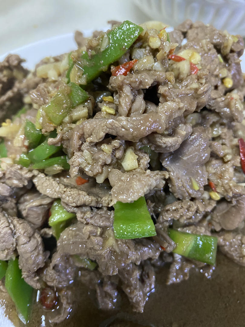 小炒牛肉
