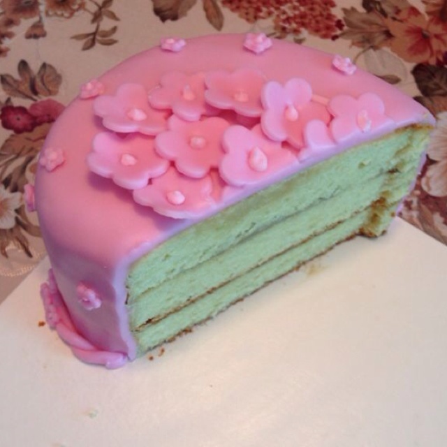 翻糖蛋糕花の国