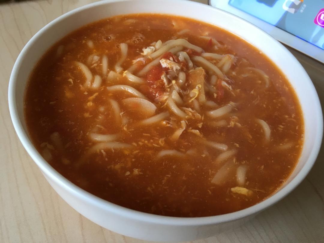 西红柿鸡蛋面
