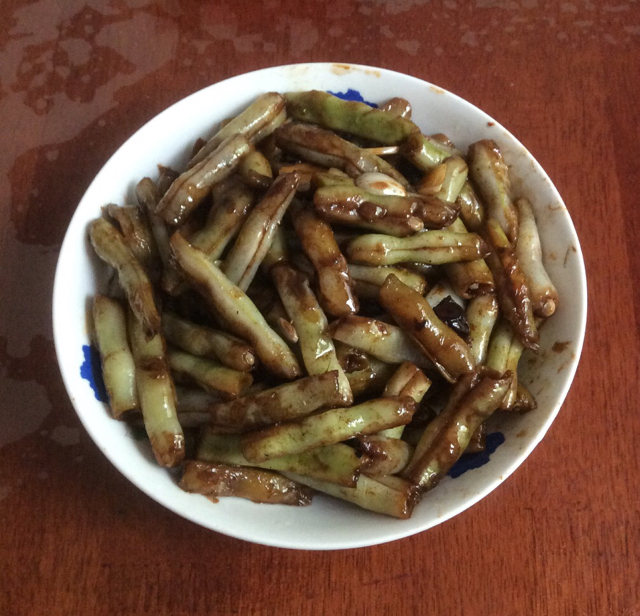 素炒扁豆(豆角、四季豆)