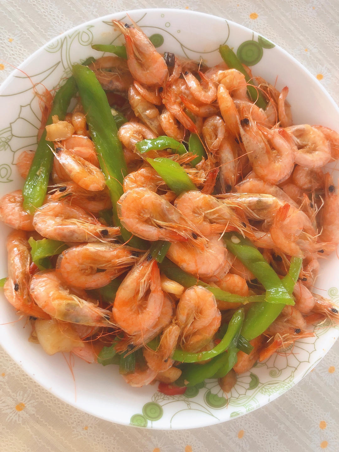 青椒小虾